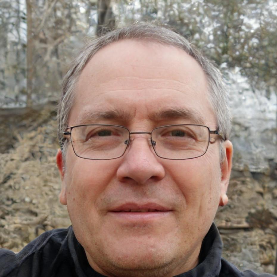 Retrato profesional de Esteban Machado, especialista en recursos didácticos